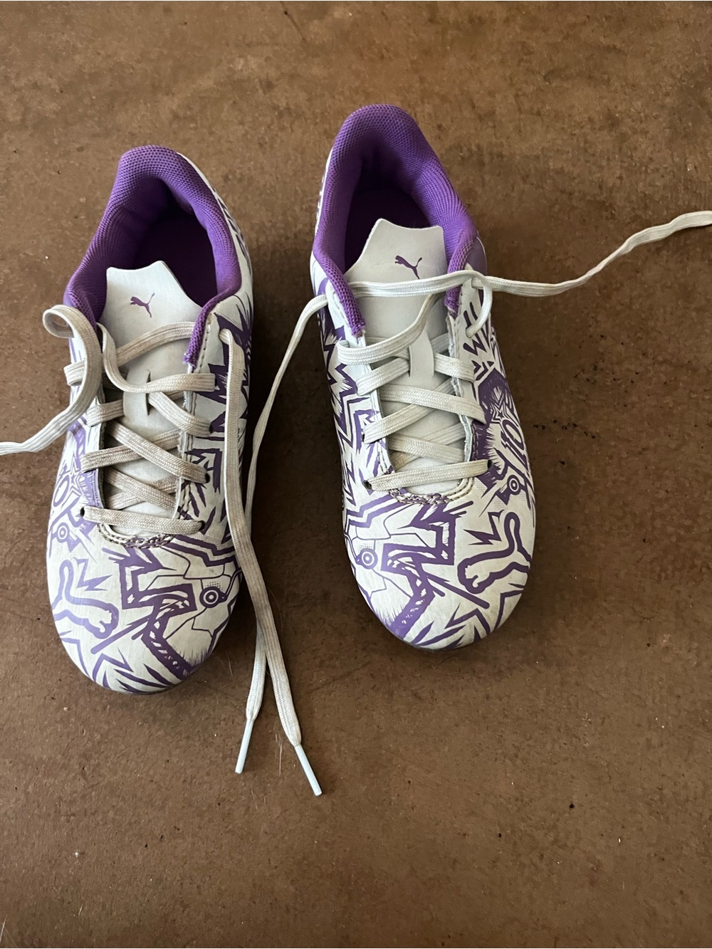 Puma kids soccer cleats